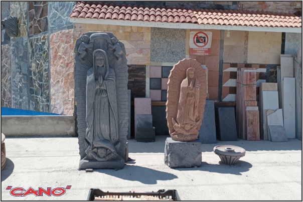virgen de guadalupe monumental de cantera venta en puebla
